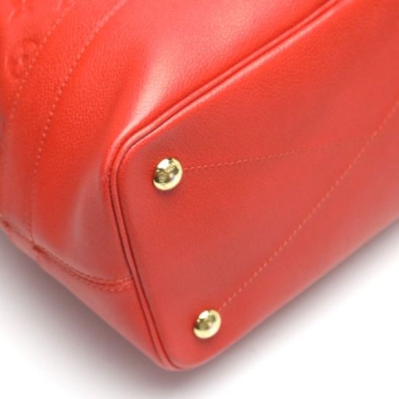 Louis Vuitton Tote Bag Monogram Citadin PM Red - Picture 8 of 14
